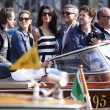 George Clooney e Amal Alamuddin sul Canal Grande di Venezia24