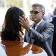 George Clooney e Amal Alamuddin sul Canal Grande di Venezia11