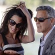 George Clooney e Amal Alamuddin sul Canal Grande di Venezia05