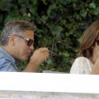 George Clooney, colazione con Cindy Crawford e marito prima del matrimonio02