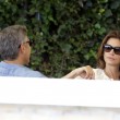 George Clooney, colazione con Cindy Crawford e marito prima del matrimonio03