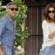 George Clooney, colazione con Cindy Crawford e marito prima del matrimonio8