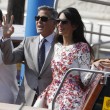 George Clooney e Amal Alamuddin con le fedi al dito 14