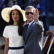 George Clooney e Amal si sono sposati07