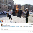 BurnIsisFlagChallenge, brucia la bandiera dell'Isis03