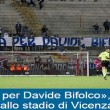 "Giustizia per Davide Bifolco": lo striscione dei tifosi del Latina FOTO