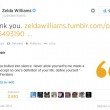 Zelda Williams torna su Twitter: "Non rimanere vittima del bullismo in silenzio"