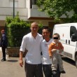 Stefano De Amicis e figlio Cristian, 7 anni, travolti in scooter dopo Roma-Bayern 01
