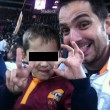 Stefano De Amicis e figlio Cristian, 7 anni, travolti in scooter dopo Roma-Bayern
