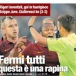 Juventus-Roma, le prime pagine dei giornali: "Fermi tutti questa è una rapina" FOTO 6
