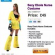Halloween, il vestito da sexy infermiera che si protegge dal contagio dell'Ebola03