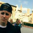 Justin Bieber senza casco in motorino a Firenze03