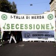 Lega Nord in piazza a Milano con Casapound contro l'immigrazione07