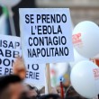 Lega Nord in piazza a Milano con Casapound contro l'immigrazione05