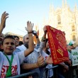 Lega Nord in piazza a Milano con Casapound contro l'immigrazione03