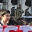Scuola, studenti in piazza in tutta Italia013
