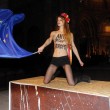 Femen a seno nudo, protesta nella cattedrale di Strasburgo contro il Papa05