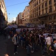 Sciopero sociale Roma: corteo arriva a piazza Vittorio07