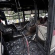 Roma, bus in fiamme al Nuovo Salario: nessun ferito FOTO03