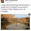 Colosseo, Dario Franceschini: “Rifacciamo l’arena dei gladiatori” FOTO