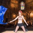 Femen a seno nudo, protesta nella cattedrale di Strasburgo contro il Papa9