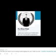 Anonymous ruba account twitter del Ku Klux Klan6