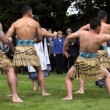 Angela Merkel, saluto maori in Nuova Zelanda08