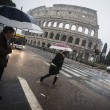 Maltempo Roma: allagamenti e traffico in tilt FOTO07