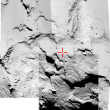 Sonda Rosetta, Philae atterrato su orlo del cratere 5