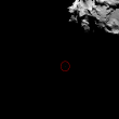 Sonda Rosetta, Philae atterrato su orlo del cratere 2