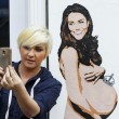 Kate Middleton nuda col pancione, ma è solo un graffito a Londra FOTO