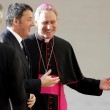 Matteo Renzi dal Papa con moglie e figli, sorrisi e strette di mano 03