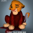 Simba, Bambi e gli altri "scuoiati vivi": campagna shock contro le pellicce 05