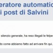 Matteo Salvini, generatore automatico di post. Ironia sui social 02