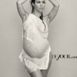 Kourtney Kardashian copia Kim: nuda su Dujour. Al nono mese di gravidanza FOTO 2