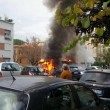 Roma, autobus a fuoco a Monteverde: completamente distrutto FOTO 5