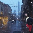Neve: code in A1. FOTO da Milano, Bologna, Cortina8