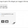 Apri allegato email da Michela Azzalini: malware si prende tuo pc 03