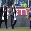 Sampdoria, Massimo Ferrero con Samuel Eto'o e Luis Muriel FOTO04