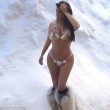 kim kardashian, in furkini FOTO: risponde al monokini di Amber Rose 03