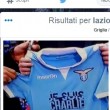 Charlie Hebdo: Lazio nel derby con maglia 'Je Suis Charlie' FOTO