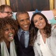 Obama, intervista (con selfie) a 3 star YouTube3