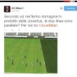 Milan-Juve, "Tevez in gioco". Ma la linea che lo "dimostra" è storta FOTO