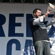 Matteo Salvini a Roma: diretta VIDEO manifestazione Lega Nord