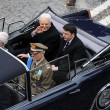 Sergio Mattarella va a Quirinale: corazzieri disordinati non rispettano le file10