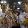 Rafael Nadal e David Ferrer al Carnevale di Rio de Janeiro06