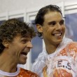 Rafael Nadal e David Ferrer al Carnevale di Rio de Janeiro03