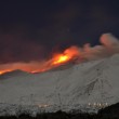 Etna, eruzione cratere sud-est: lava si mischia a neve FOTO06