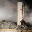 Las Vegas, la spettacolare demolizione dell'Hotel Clarion120