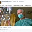 Maurizia Paradiso ha leucemia. Foto ospedale su Fb 3